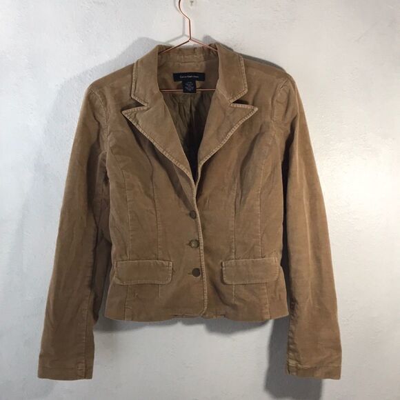 Calvin Klein tan corduroy blazer‎ - Picture 1 of 6